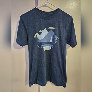 Sonoma Blue Mountain Landscape Men's Small Graphic T-Shirt